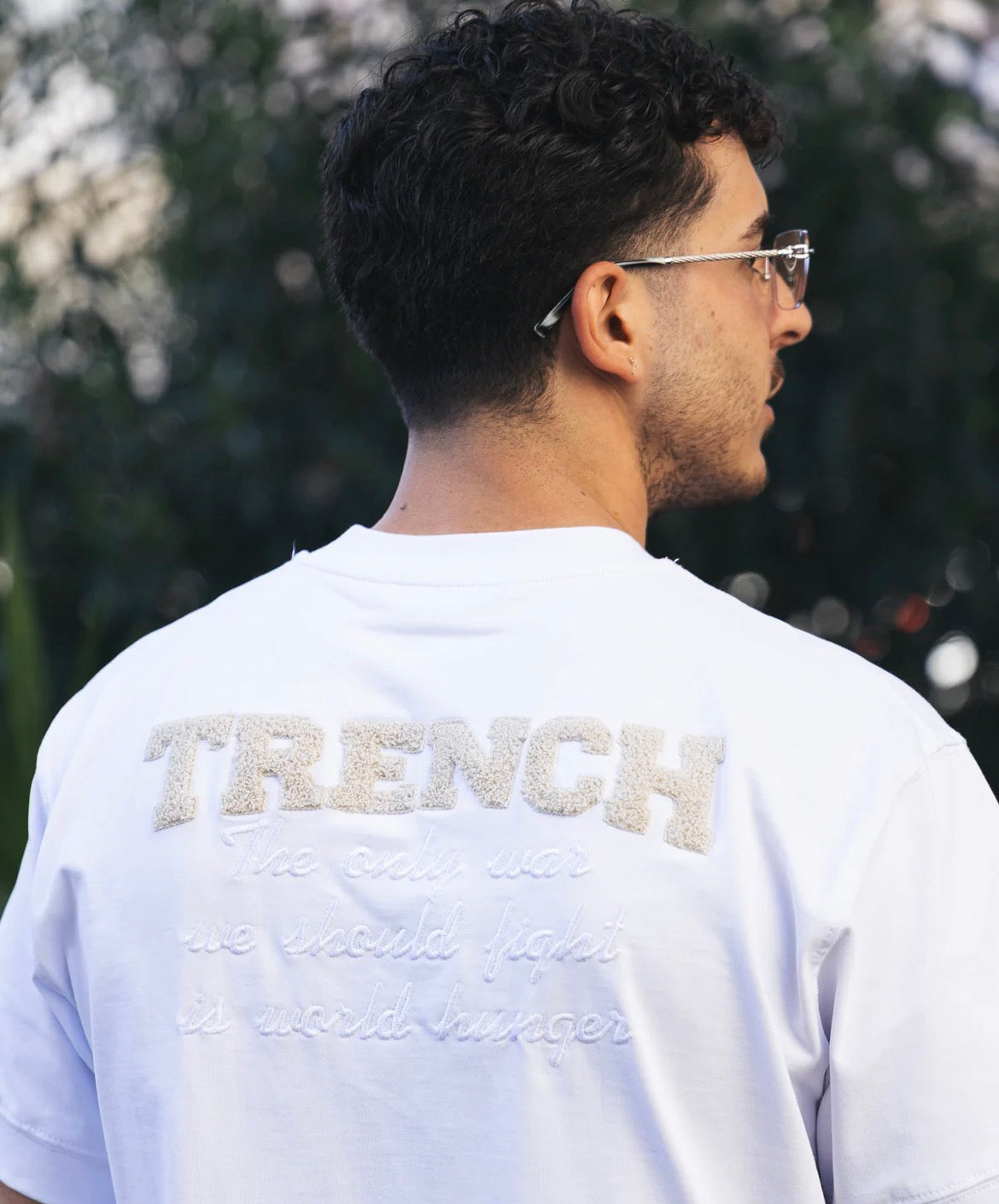 T-SHIRT SOLDIER TRENCH BIANCA