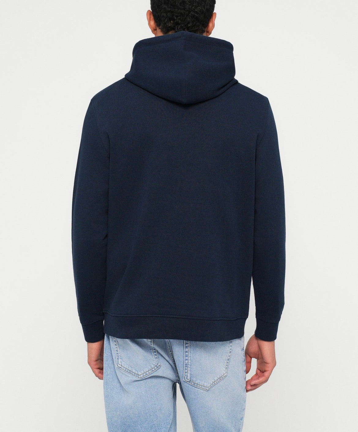 TOMMY JEANS DRAWSTRING HODDY- Felpa con cappuccio - dark night navy