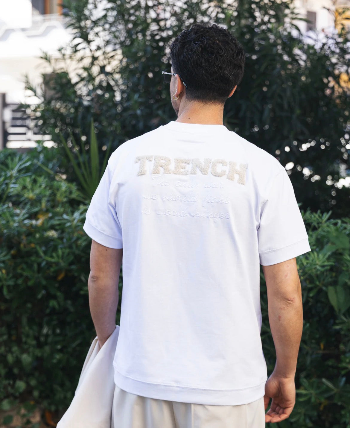 T-SHIRT SOLDIER TRENCH BIANCA