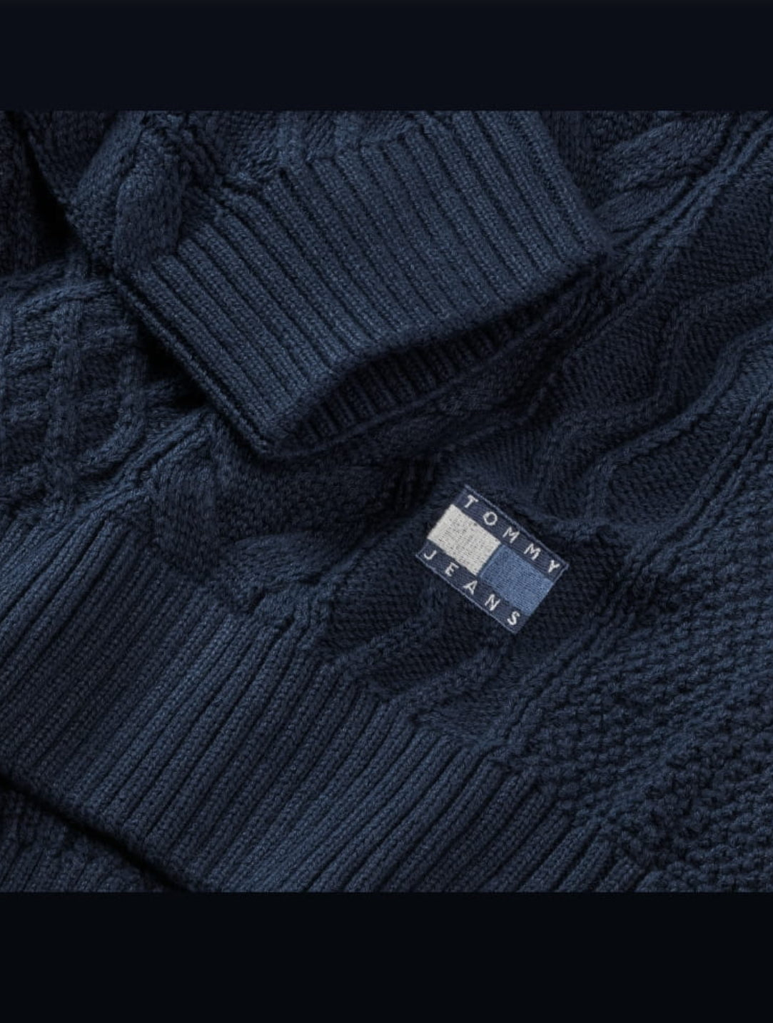 Tommy Hilfiger pullover con distintivo tommy blue