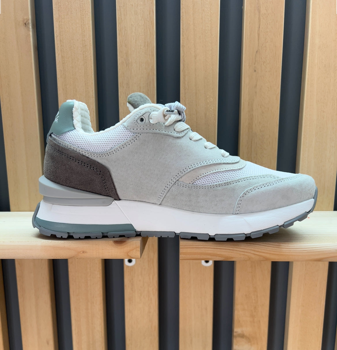 SCARPE TOKYO GINZA PURE MUSHROOM GRAY/WHITE/COOL