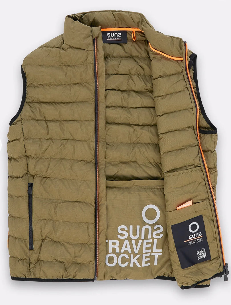 SUNS GILET UOMO OTY TRAVEL